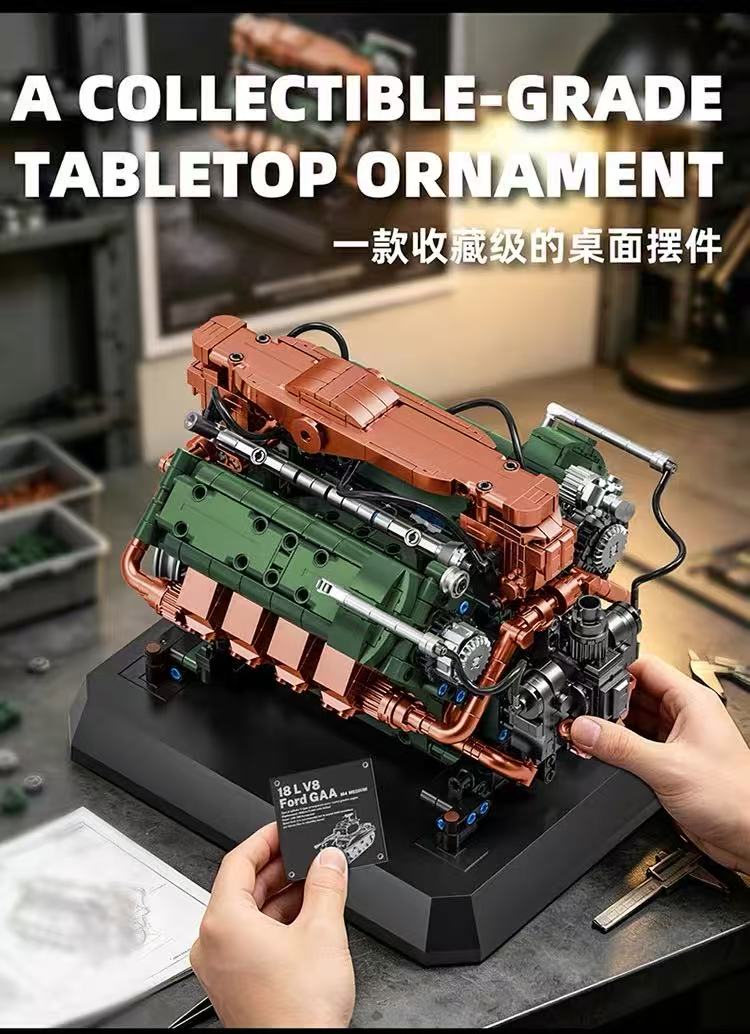 12GO 95010 Sherman GAA V8 TANK ENGINE - YWOBB