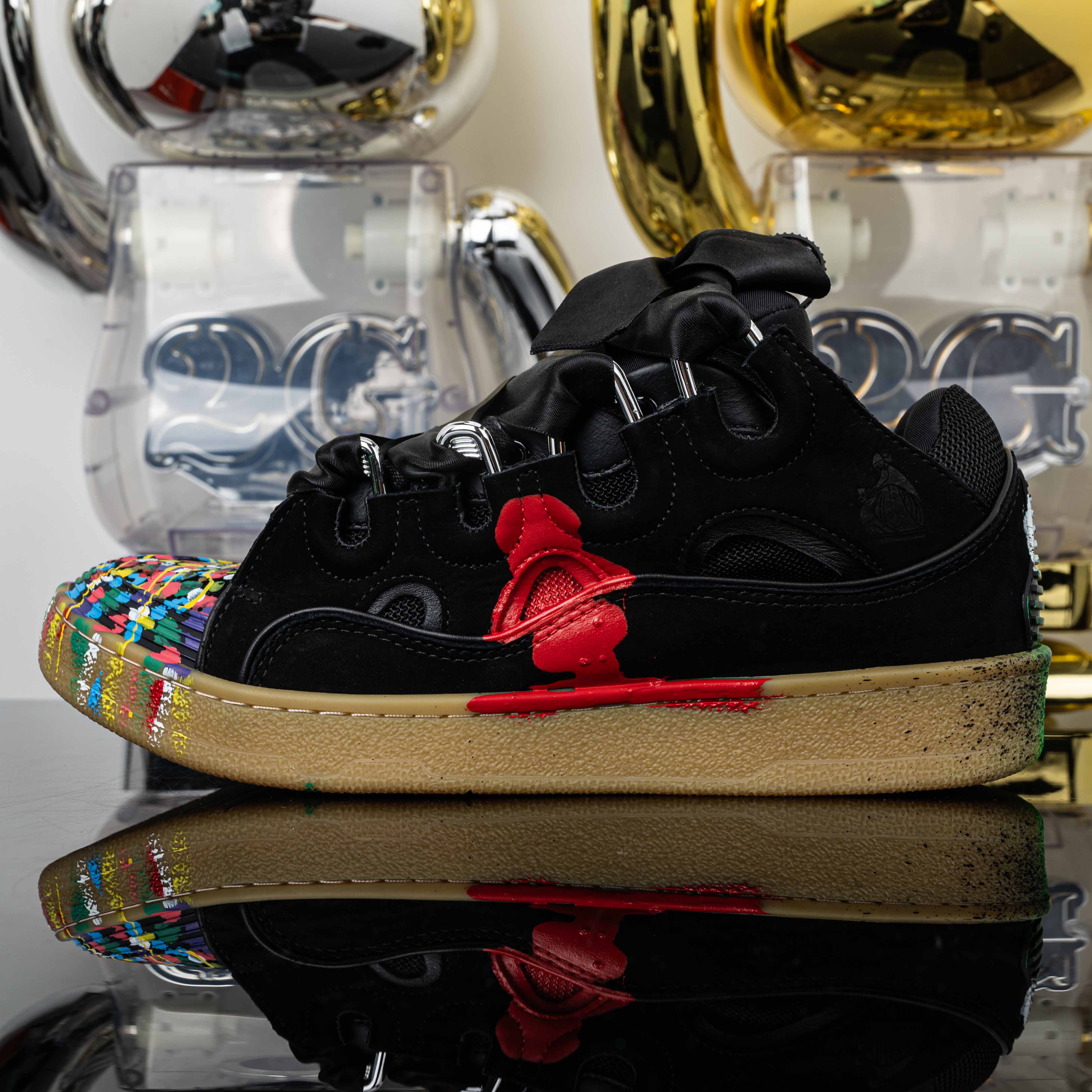 Gallery Dept x Lanv*n Curb Light Paint Drip FM-SKRK11-DRGD-P2210S1