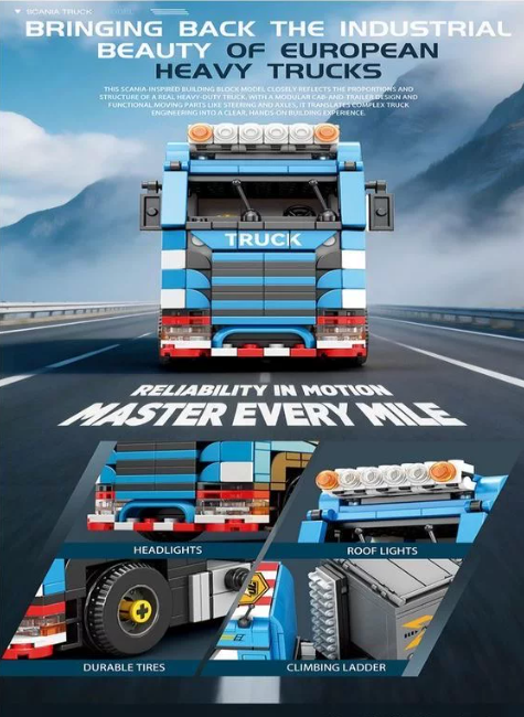 Reobrix 840 CONTAINER TRUCK - YWOBB