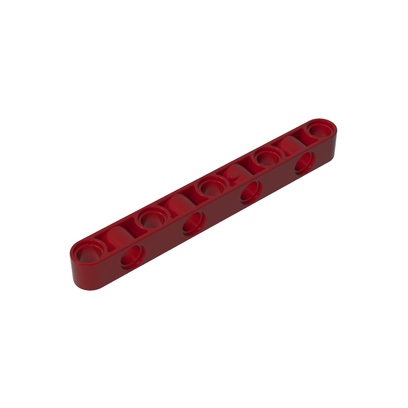 GOBRICKS GDS-1593 Liftarm Modified Perpendicular Holes Thick 1 x 9 - YWOBB