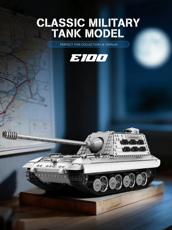 Reobrix 77037 World of Tanks E100 Tank - YWOBB