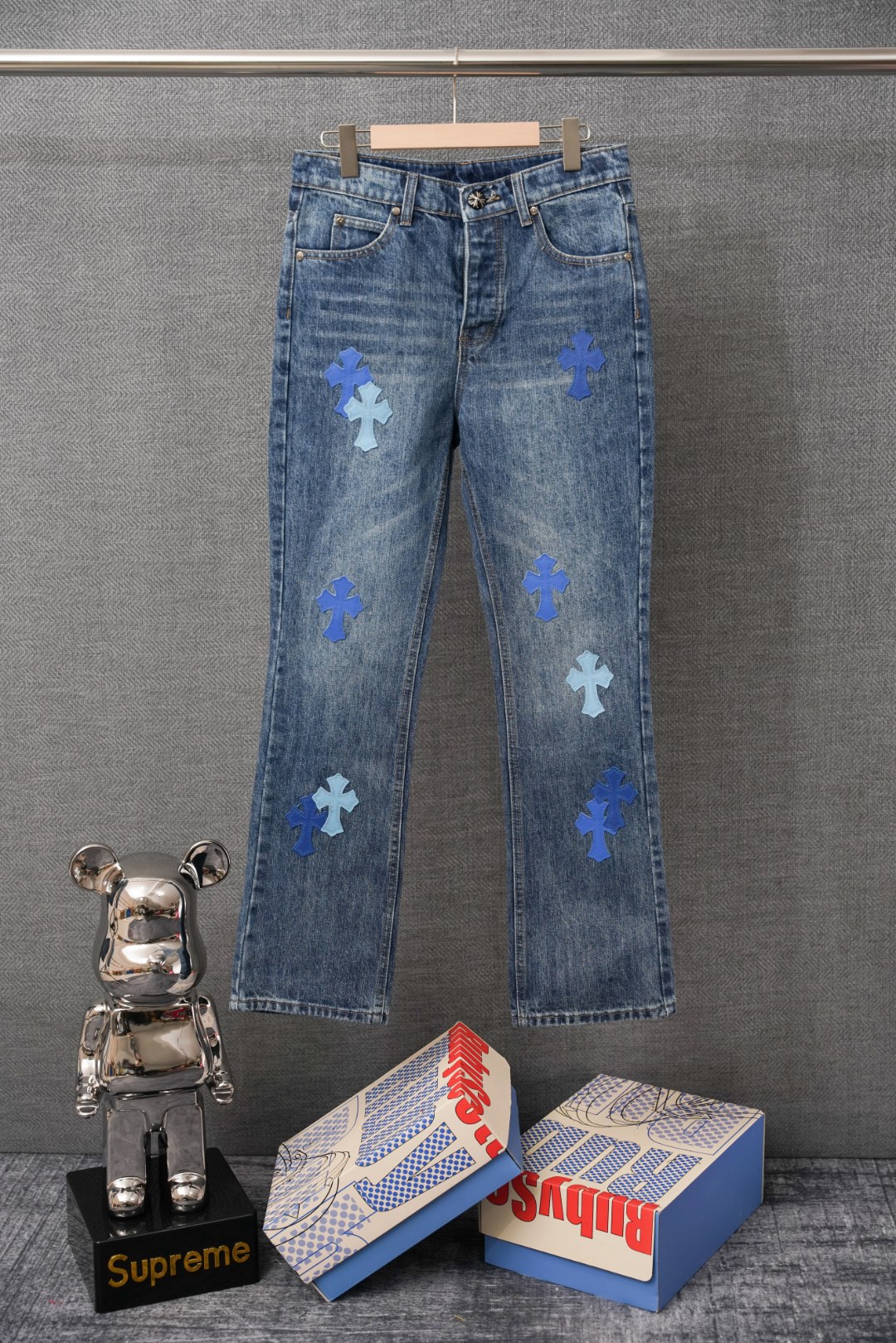 93_Chrome Heart Jeans