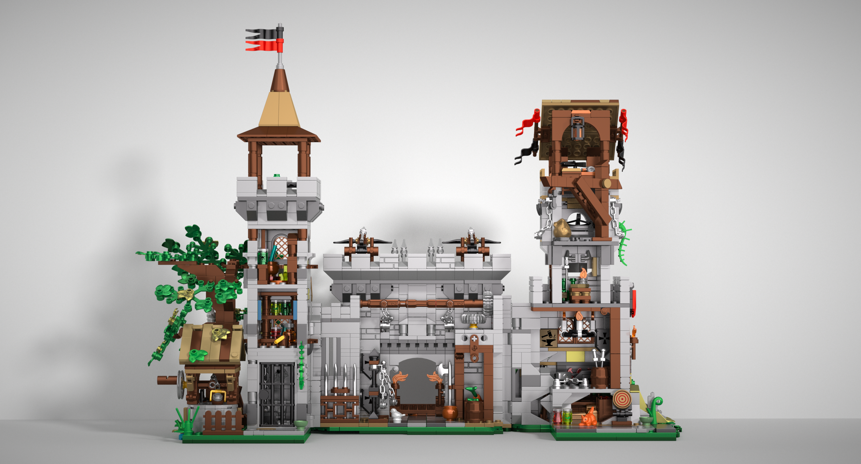 Iambrick 40210 Holy Spirit Knight Fortress - YWOBB