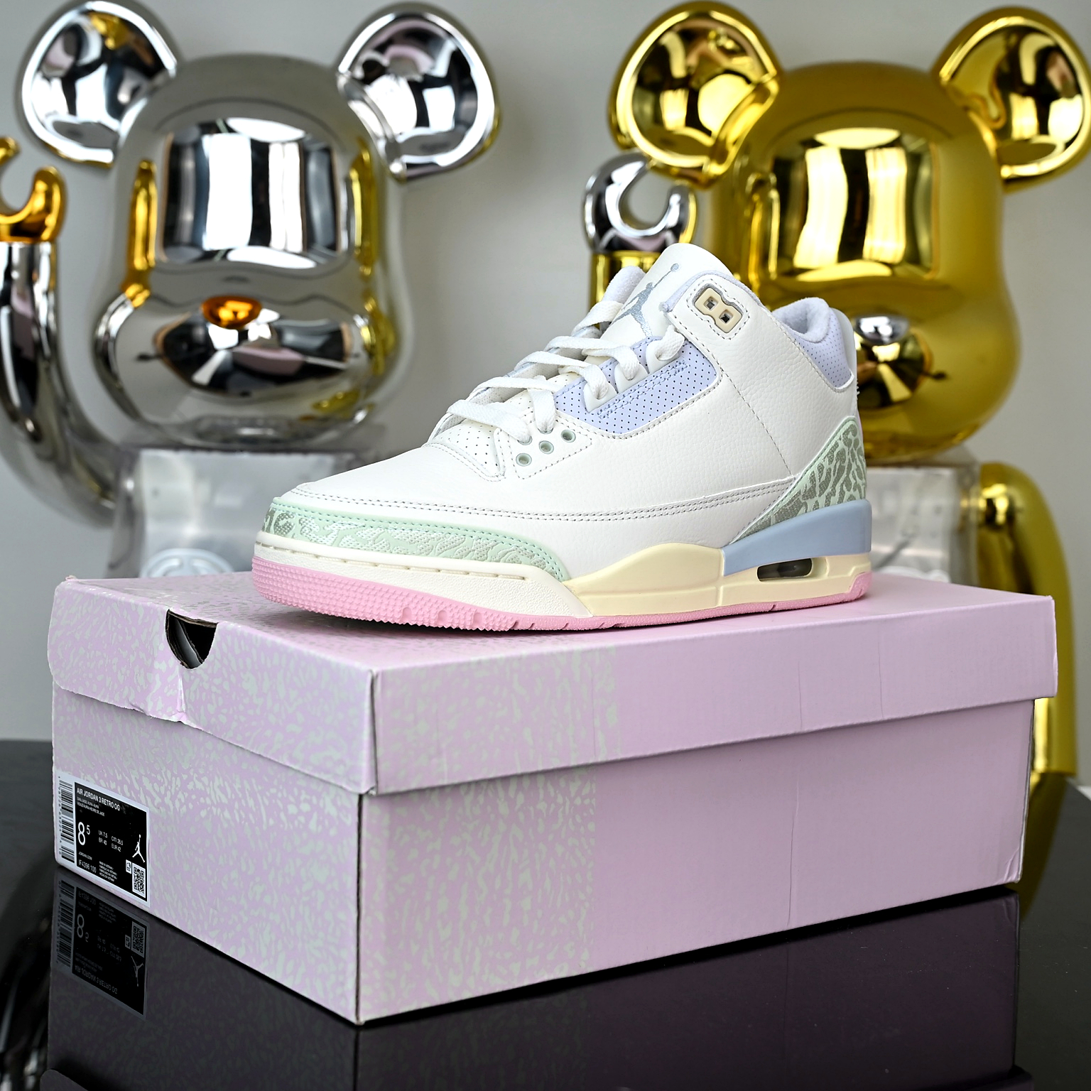 Air Jordan 3 Retro Sail and Jade Aura IF4396-100