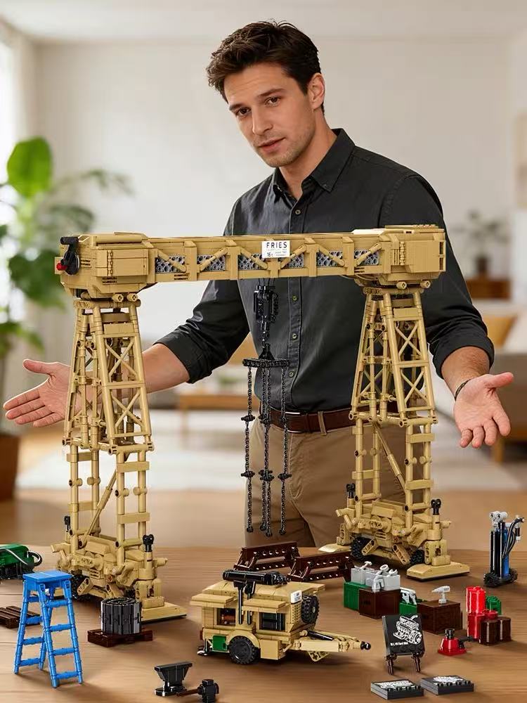 12GO 97037 World War II German RIVERS GANTRY CRANE - YWOBB