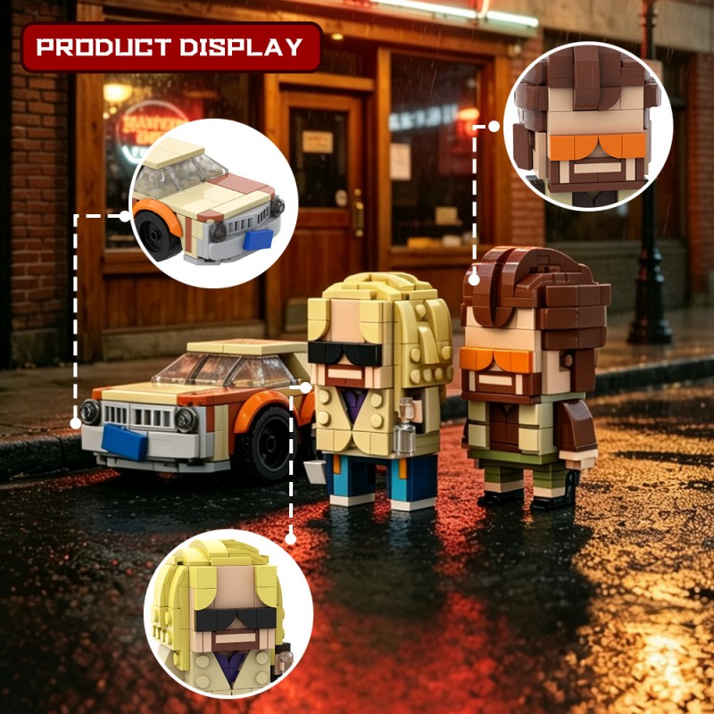 GOBRICKS MOC S1111 The Big Lebowski - YWOBB
