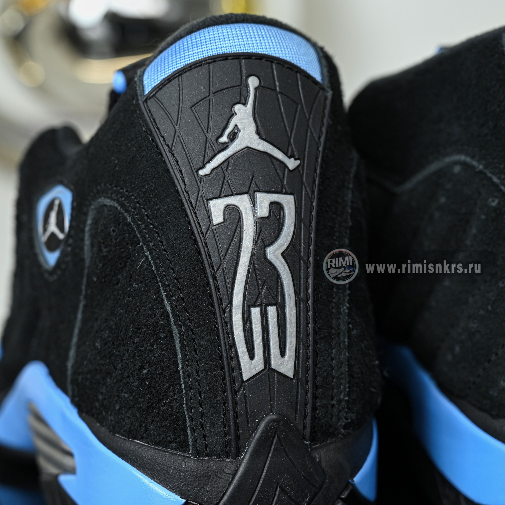 Air Jordan 14 'Black/University Blue' 2026 487471-007