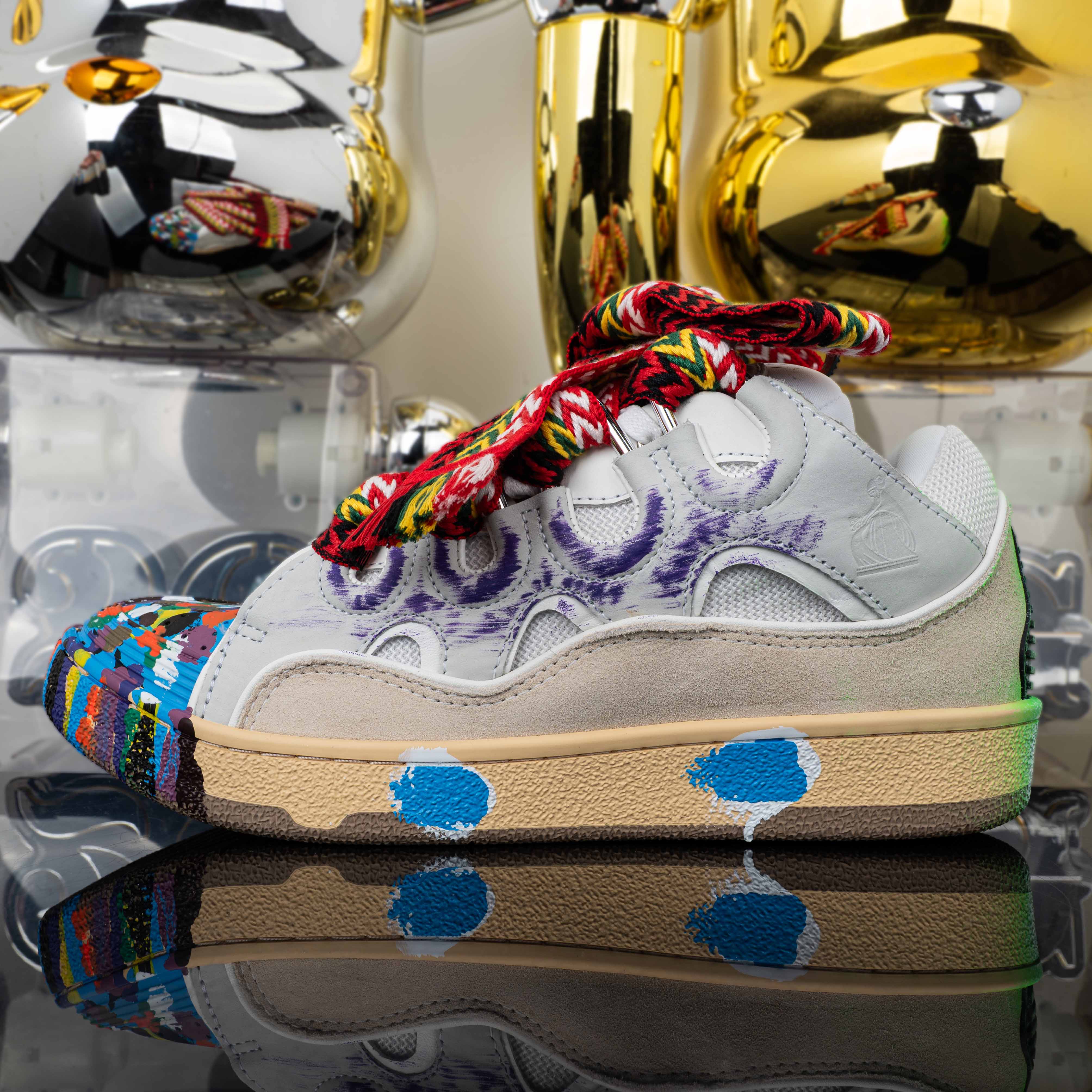 Lanv*n Curb Sneakers FM-SKRK11-DRGD-E2100S1