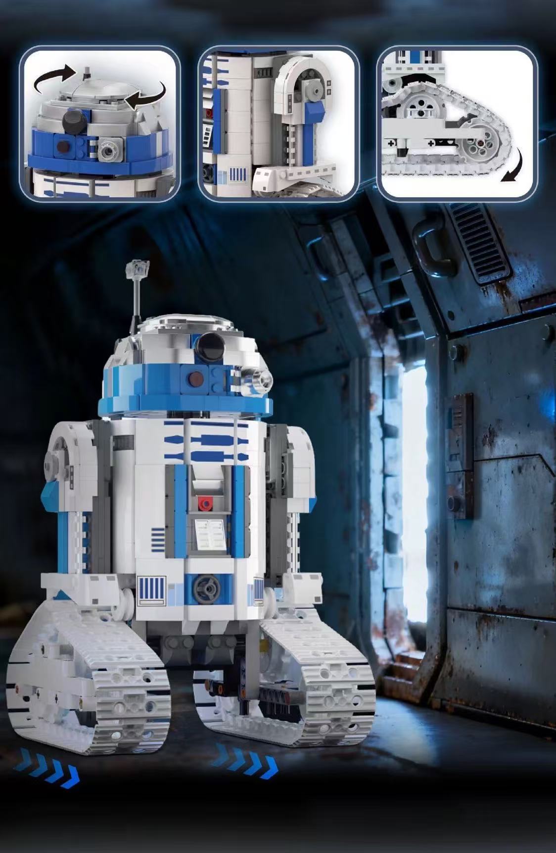Amazing Block 70002 R2-D2 - YWOBB