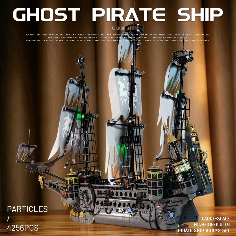Small Angle JD146 GHOST Pirate Ship - YWOBB