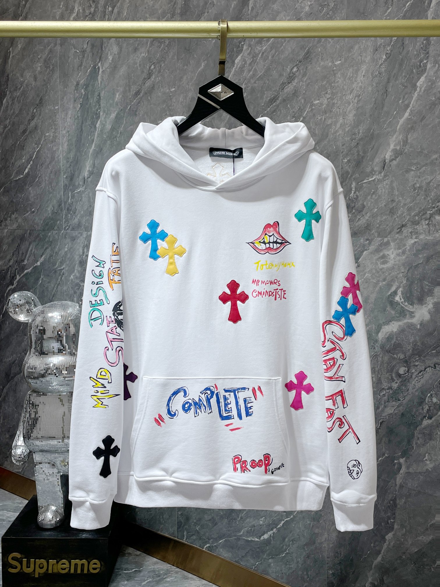 83_Chrome Heart hoodie