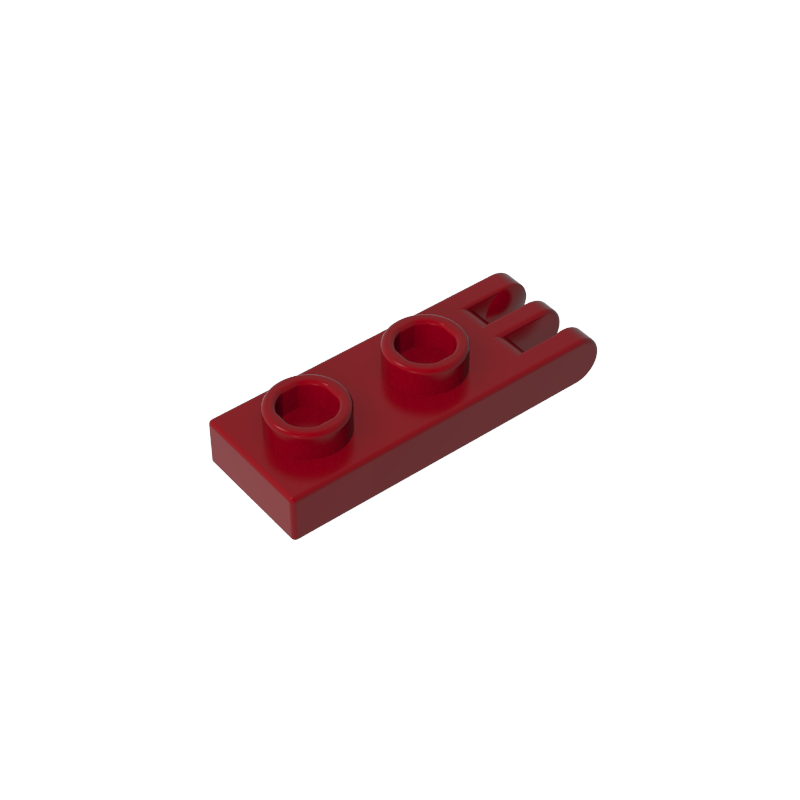 GOBRICKS GDS-M173 Hinge Plate 1 x 2 with 3 Fingers on End - YWOBB