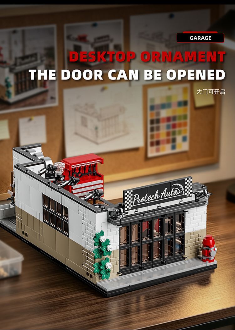 12GO 95023 American vintage repair garage - YWOBB