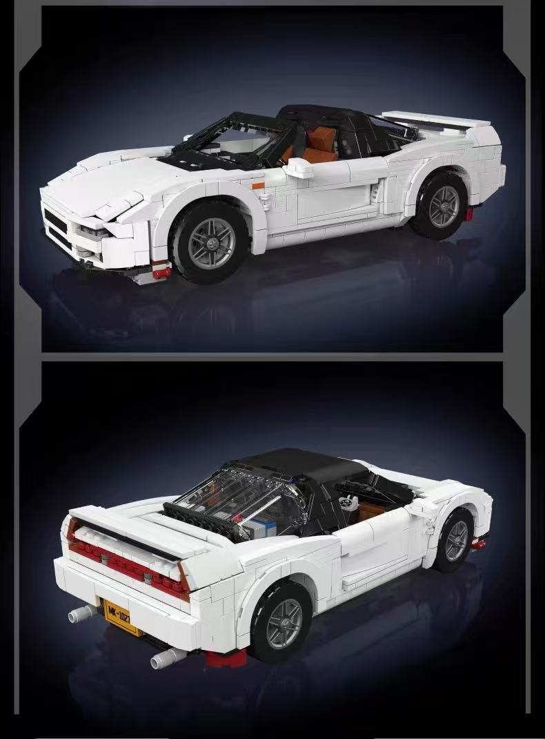 Mould King 10271 1990 NSX sports car - YWOBB