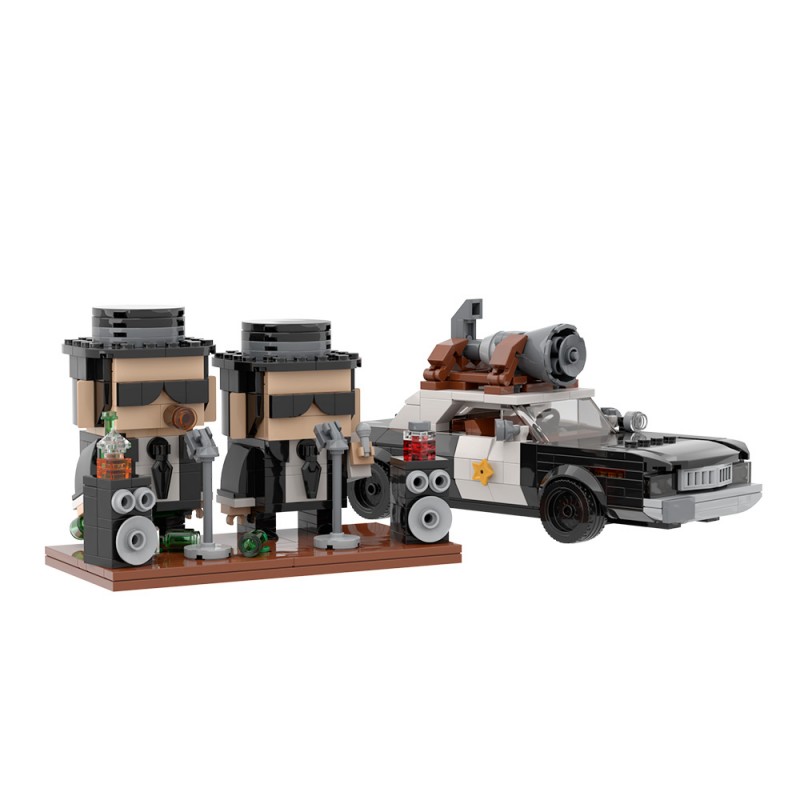GOBRICKS MOC S1102 The Blues Brothers - YWOBB