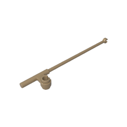 GOBRICKS GDS-90065 Minifigure tensil Fishing Rod / Pole 8L - YWOBB