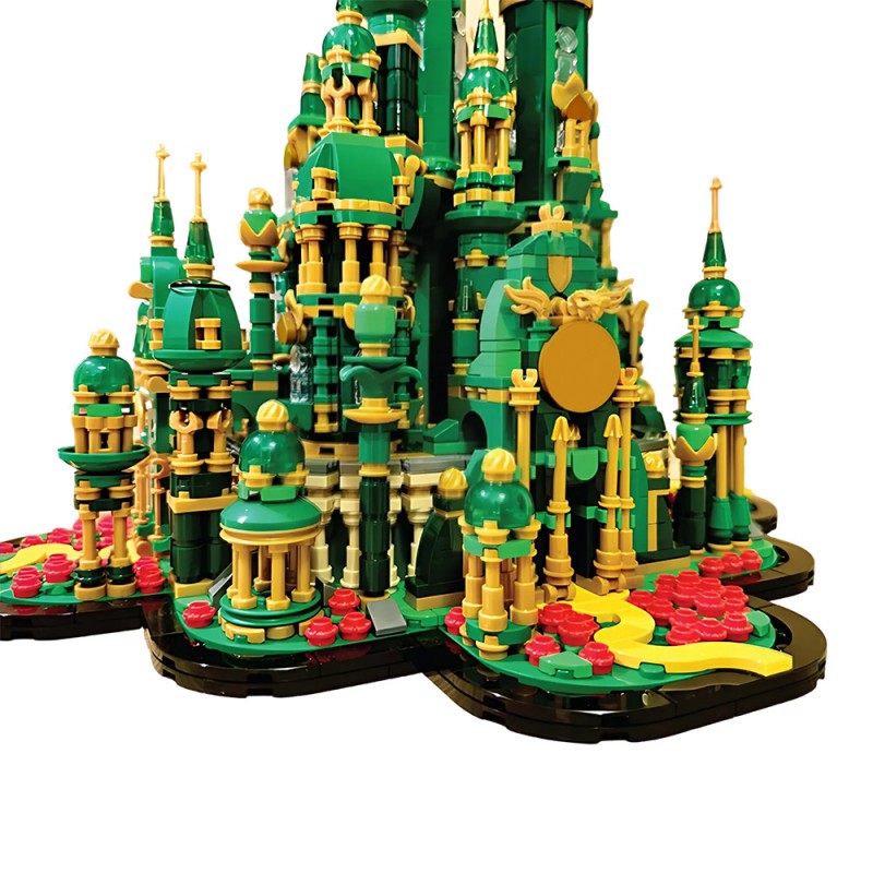 GOBRICKS MOC 241626 Emerald City Wizard's Palace - YWOBB