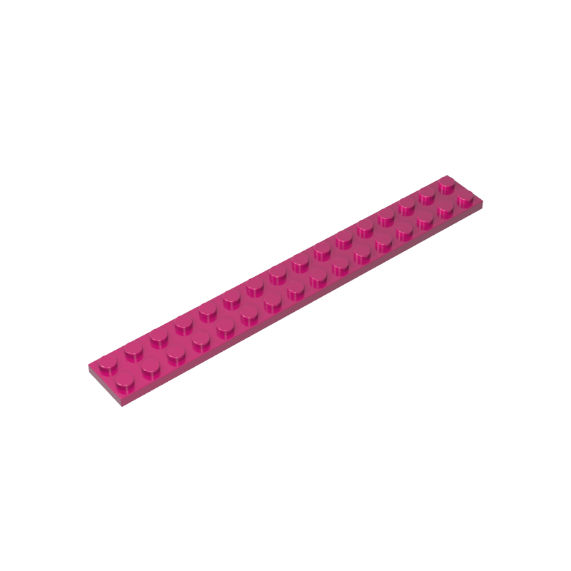 GOBRICKS GDS-517 Plate 2 x 16 - YWOBB