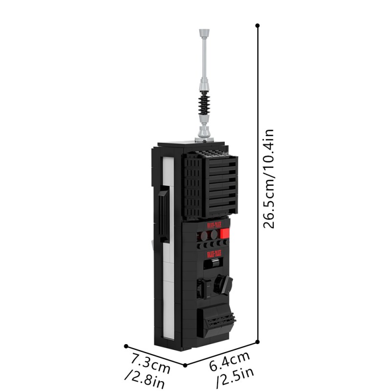 GOBRICKS MOC S1061 Stranger Things walkie-talkie - YWOBB