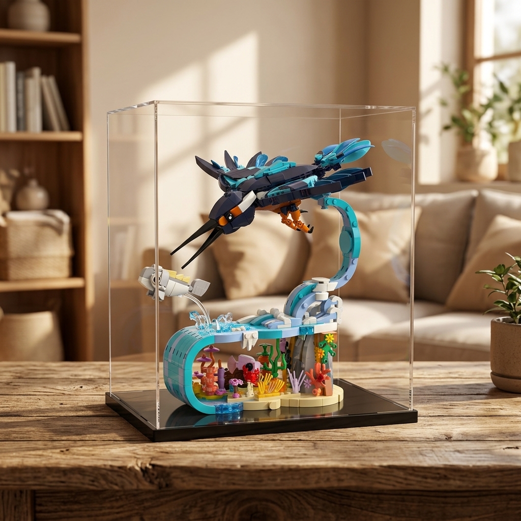 GOBRICKS MOC S1055 Kingfisher - YWOBB