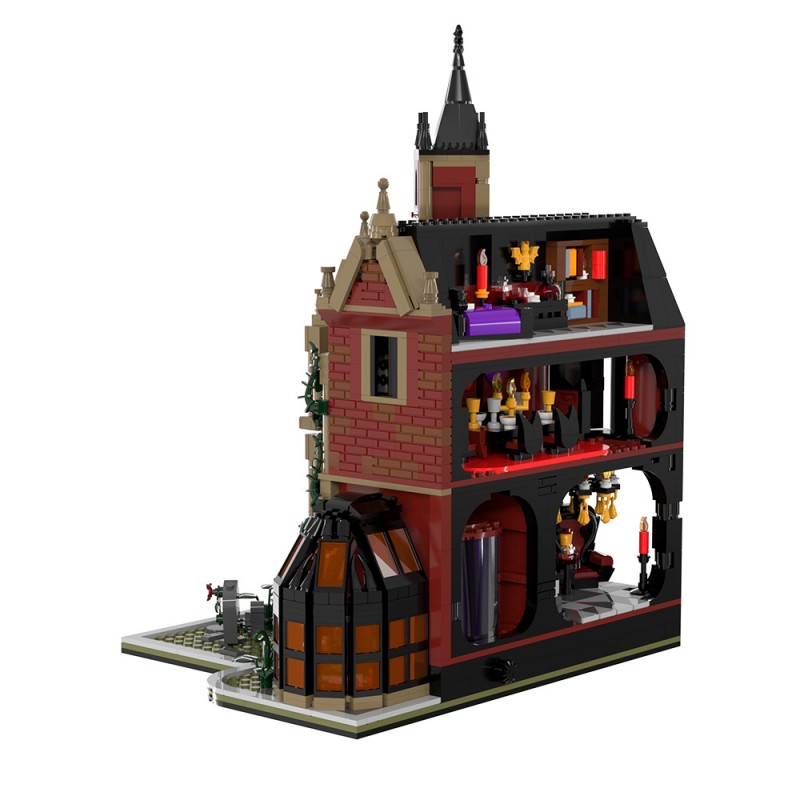 GOBRICKS MOC S1011 Haunted House - YWOBB