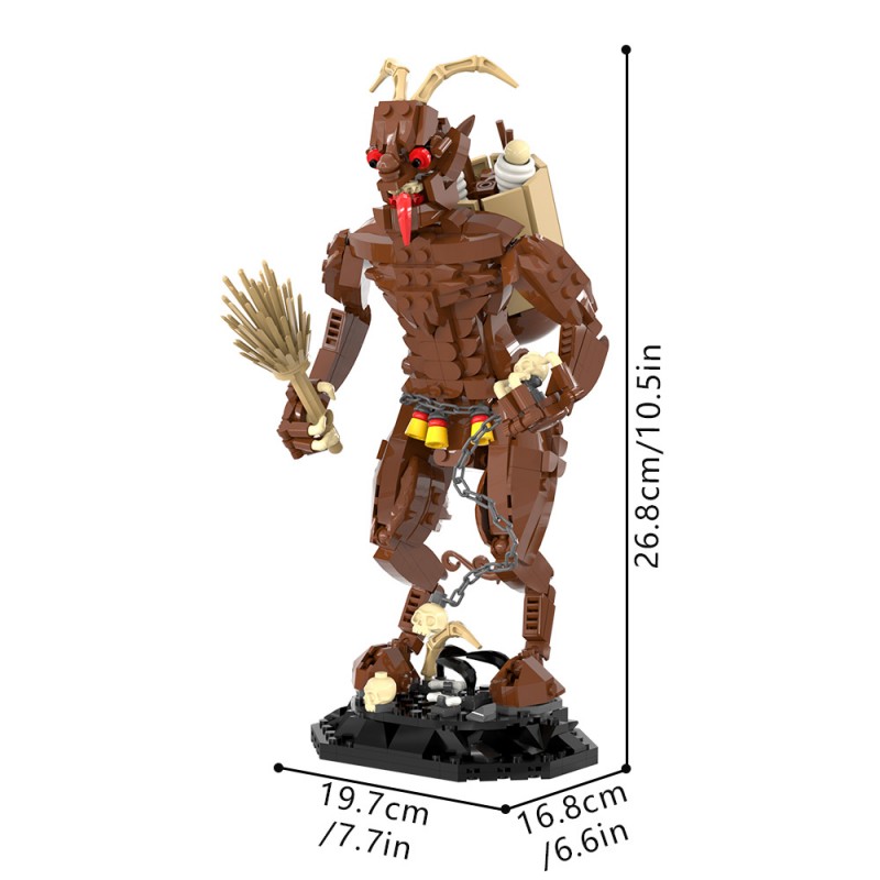 GOBRICKS MOC S1049 Krampus - YWOBB