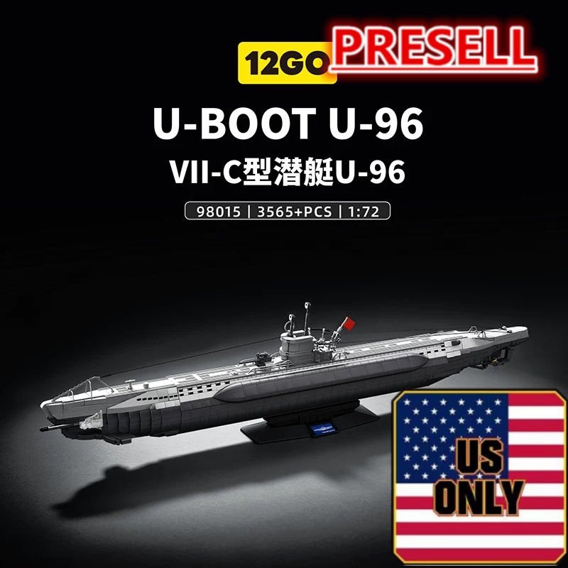12GO 98015 U-B0OT U-96 OVP US Warehouse Version - YWOBB