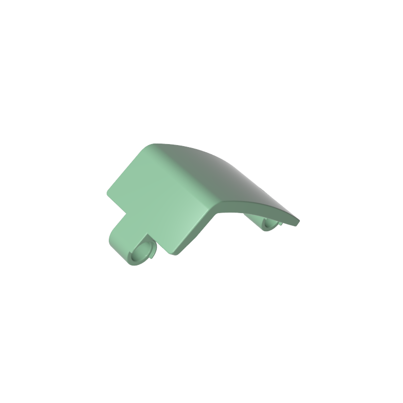 GOBRICKS GDS-1111 Panel Curved 3 x 5 x 3 - YWOBB