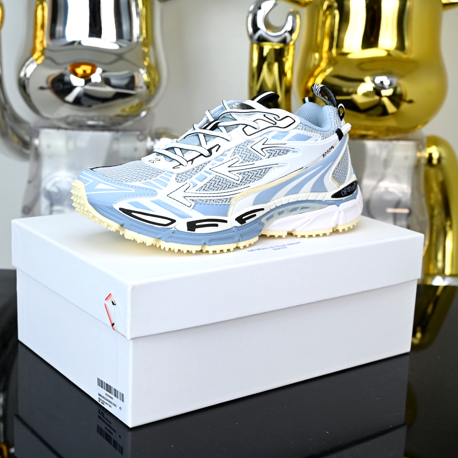 Off-White x Puma Velocity NITRO 3 White  Blue