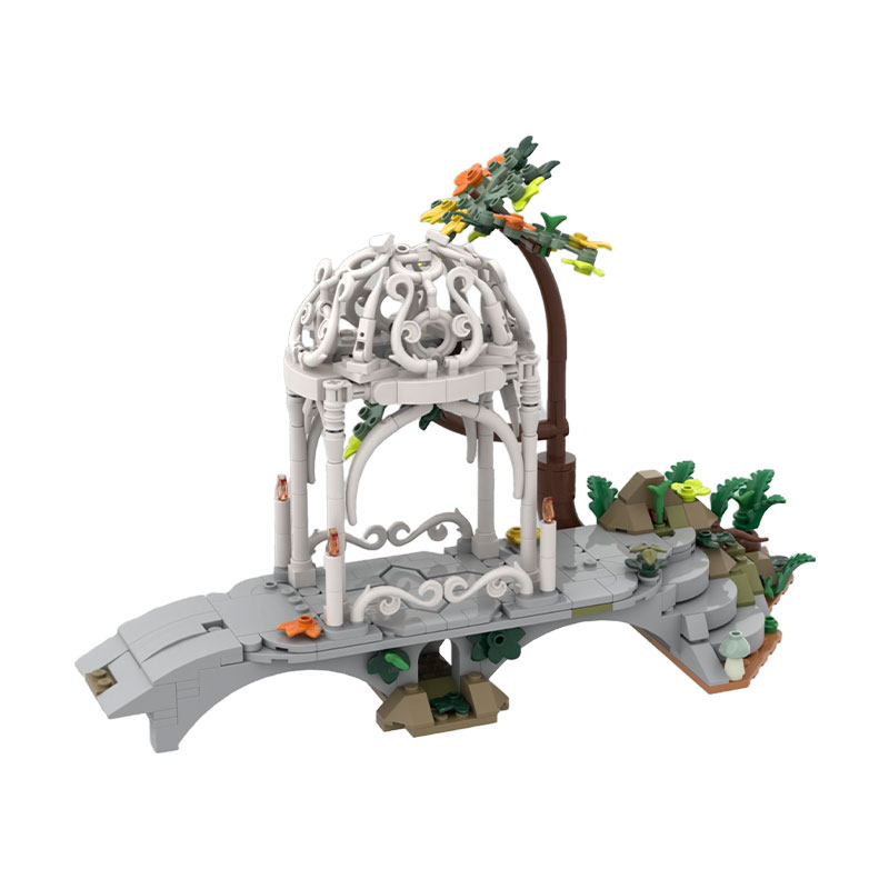 GOBRICKS MOC 259282 The Lord of the Rings Rivendell Gateway - YWOBB