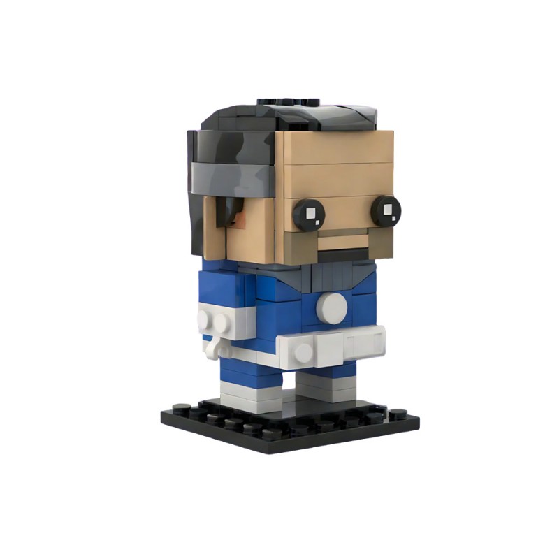 GOBRICKS MOC 245070 The Fantastic Four: First Steps Brickheadz - YWOBB