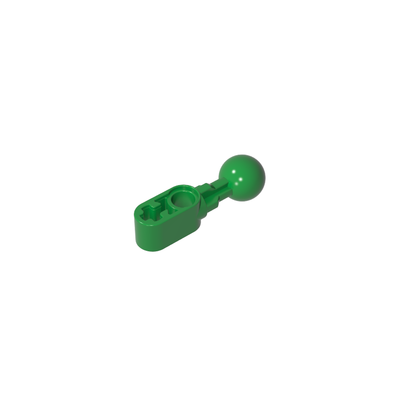 GOBRICKS GDS-1154 Modified Ball Joint Straight 1 x 2 - YWOBB