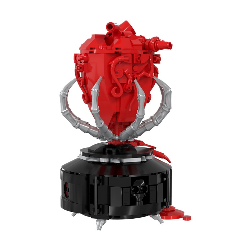 GOBRICKS MOC S1023 Gothic A Beating Heart - YWOBB