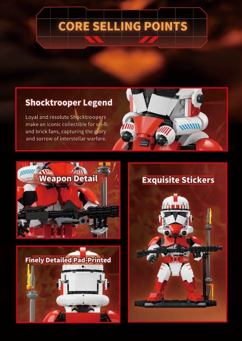 Amazing Block M920 Star Plan SHOCK TROOPER - YWOBB