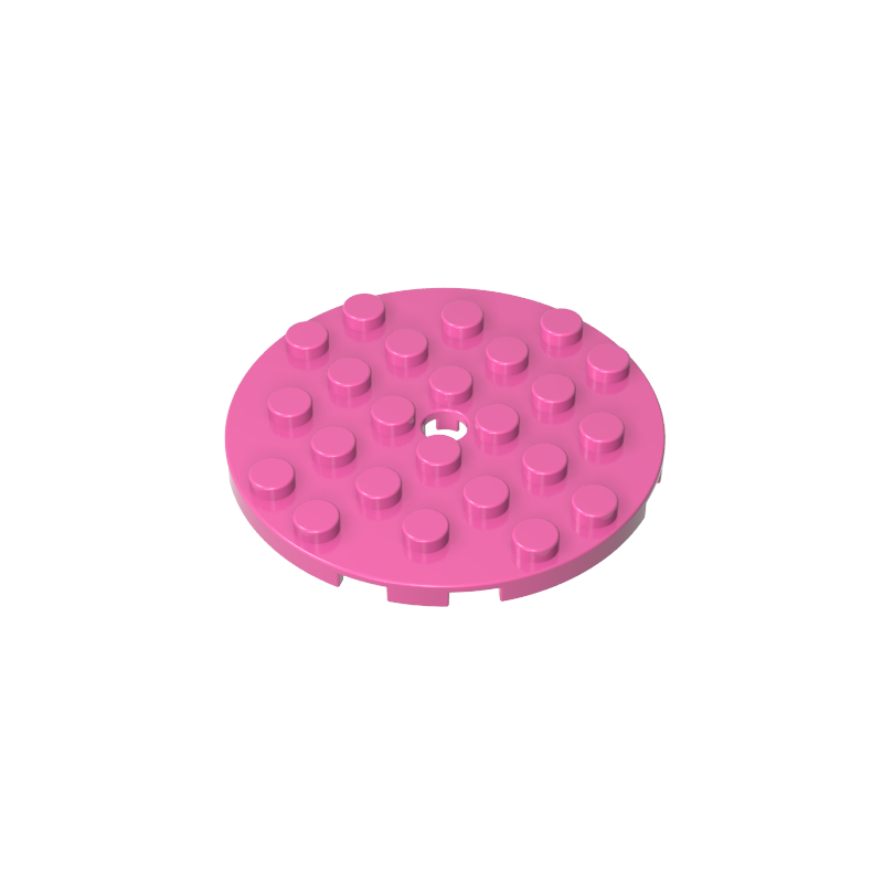 GOBRICKS GDS-843  Round 6 x 6 with Hole - YWOBB