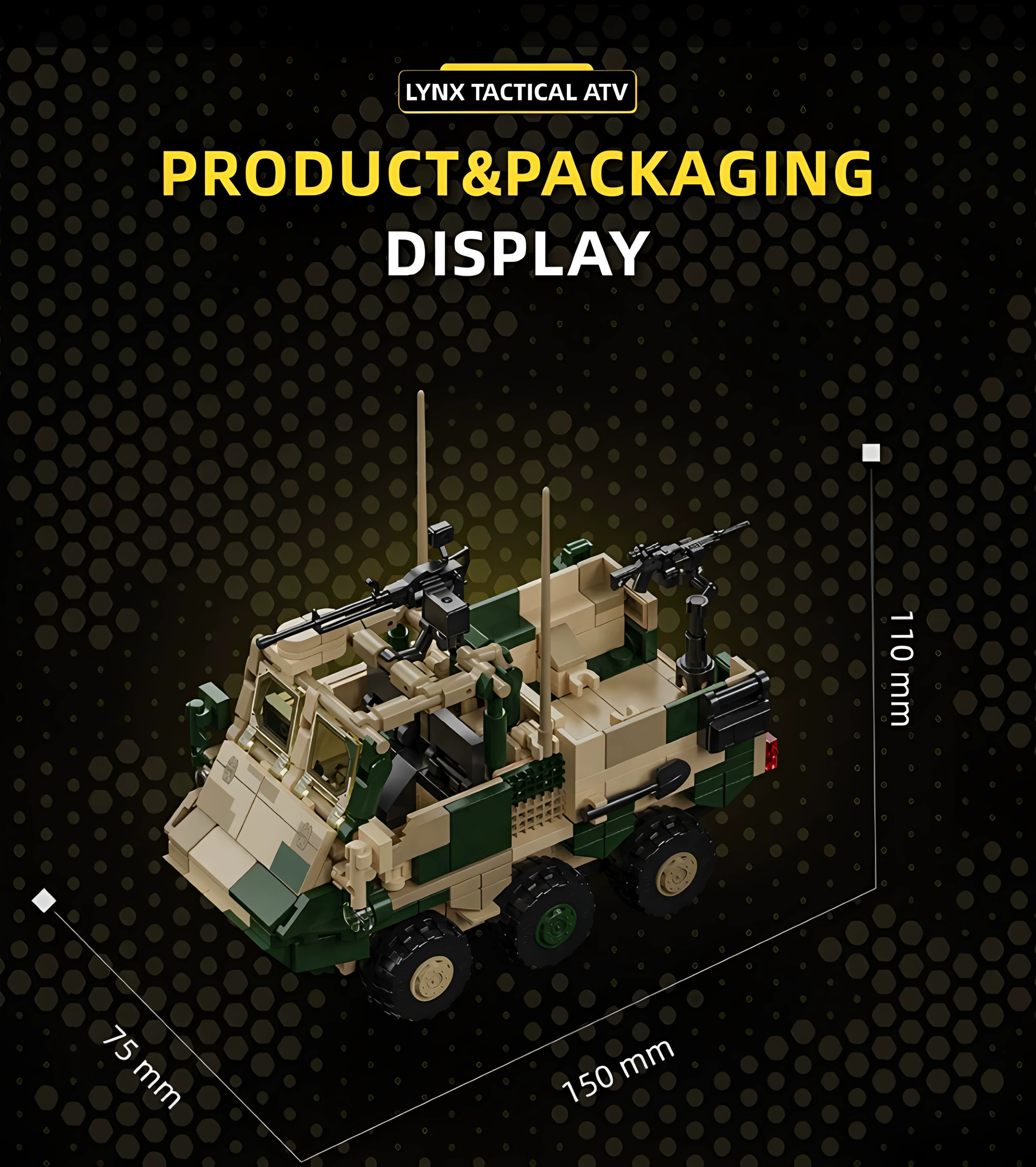 12GO 91013 LYNX TACTICAL ATV - YWOBB