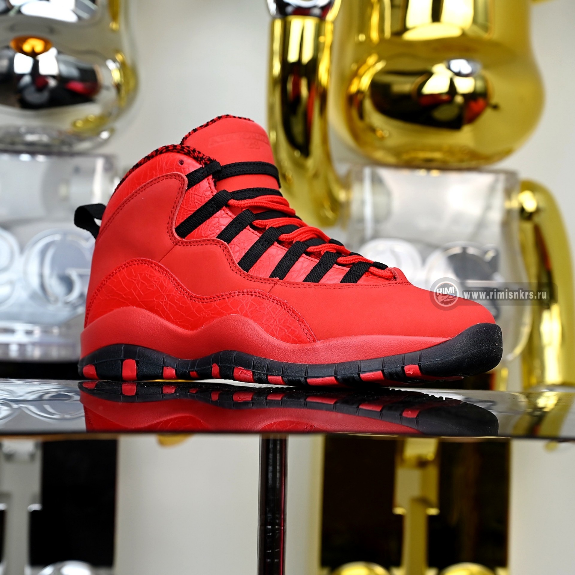 Air Jordan 10 Retro High OG “University RedBlack”  AJ9100-625