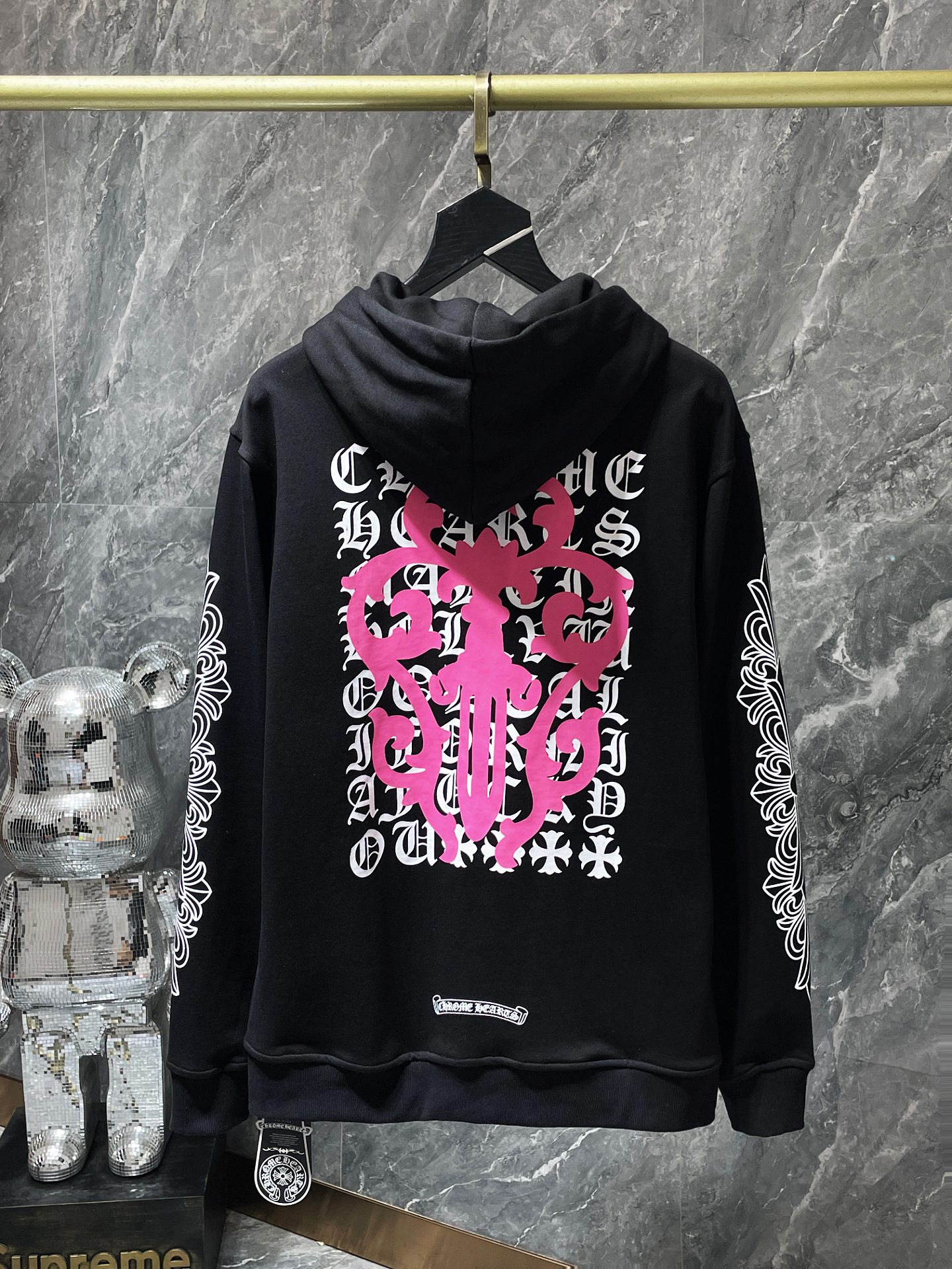 99_Chrome Heart hoodie