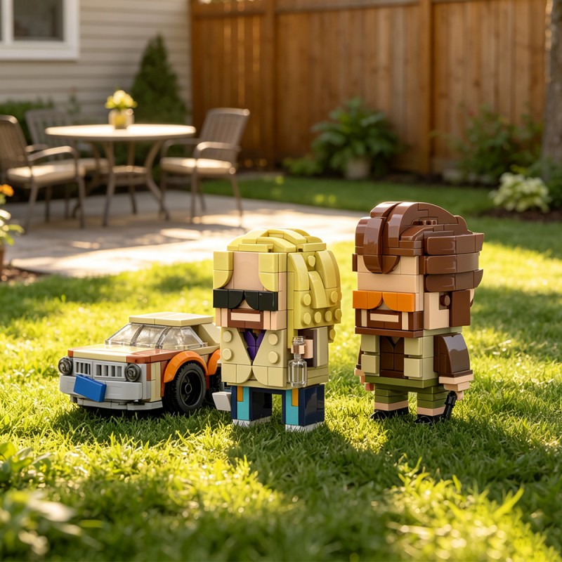 GOBRICKS MOC S1111 The Big Lebowski - YWOBB