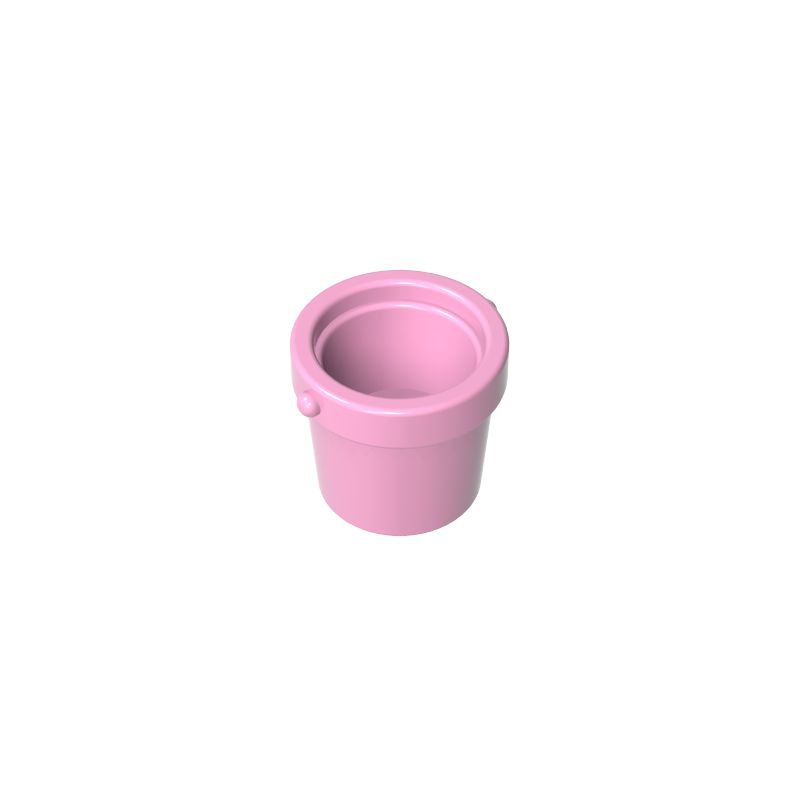 GOBRICKS GDS-M245 Utensil Bucket 1 x 1 x 1 Tapered with Handle Holders - YWOBB