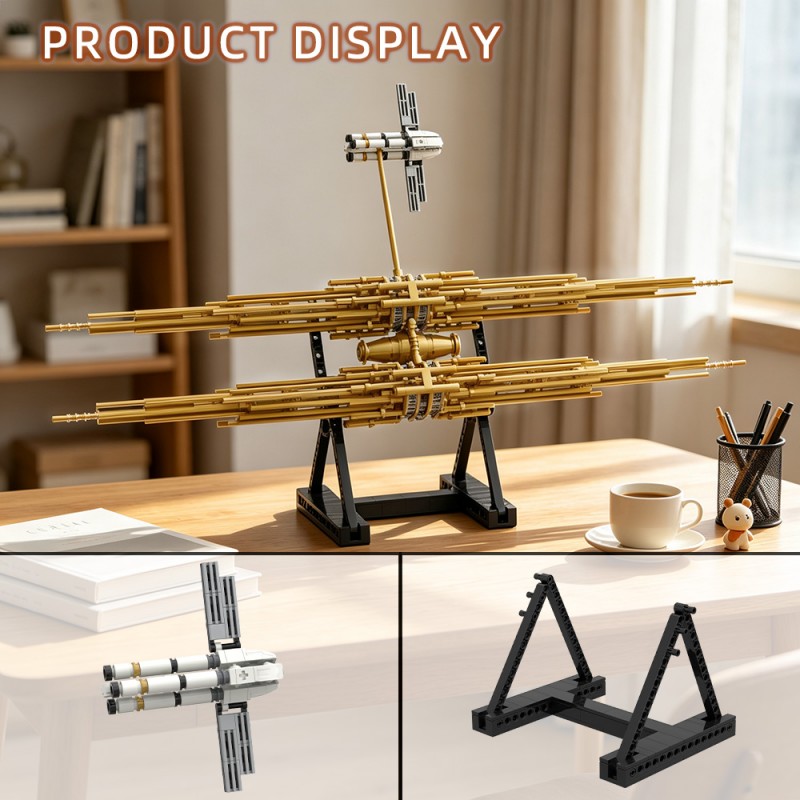 GOBRICKS MOC A2750 Project Hail Mary Rocky's Home - YWOBB