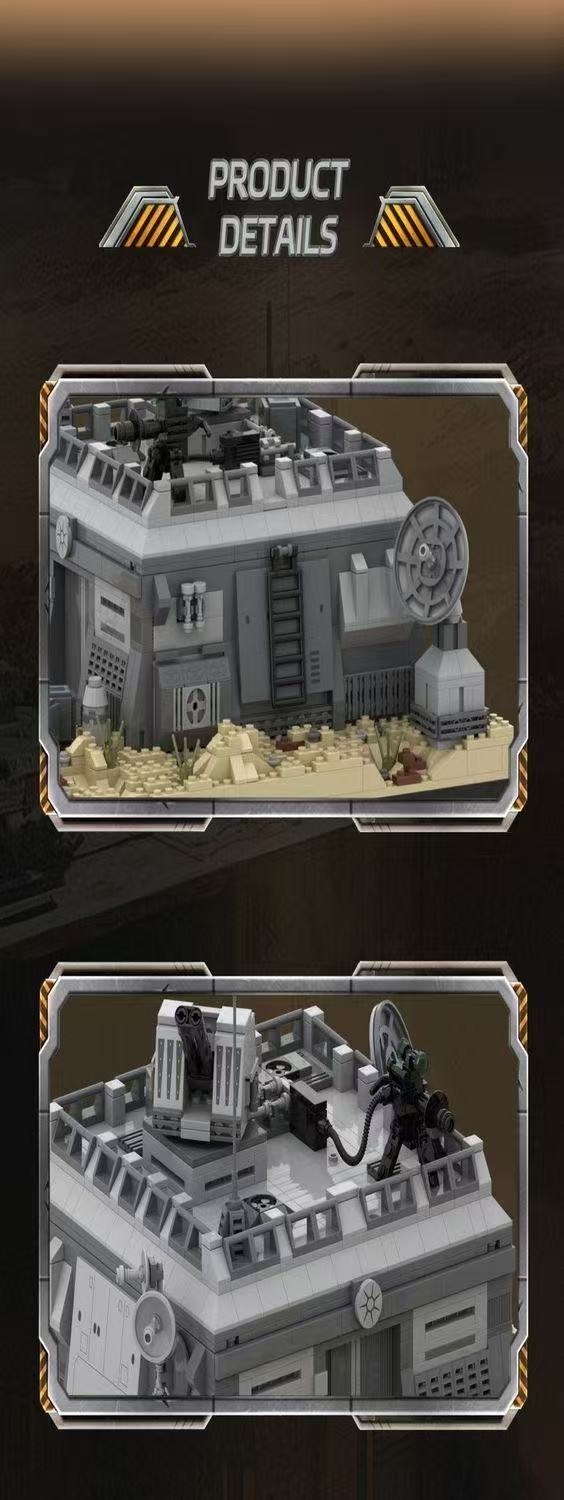 Amazing Block 90010 STAR PLAN GALACTIC FRONTIER GARRISON - YWOBB