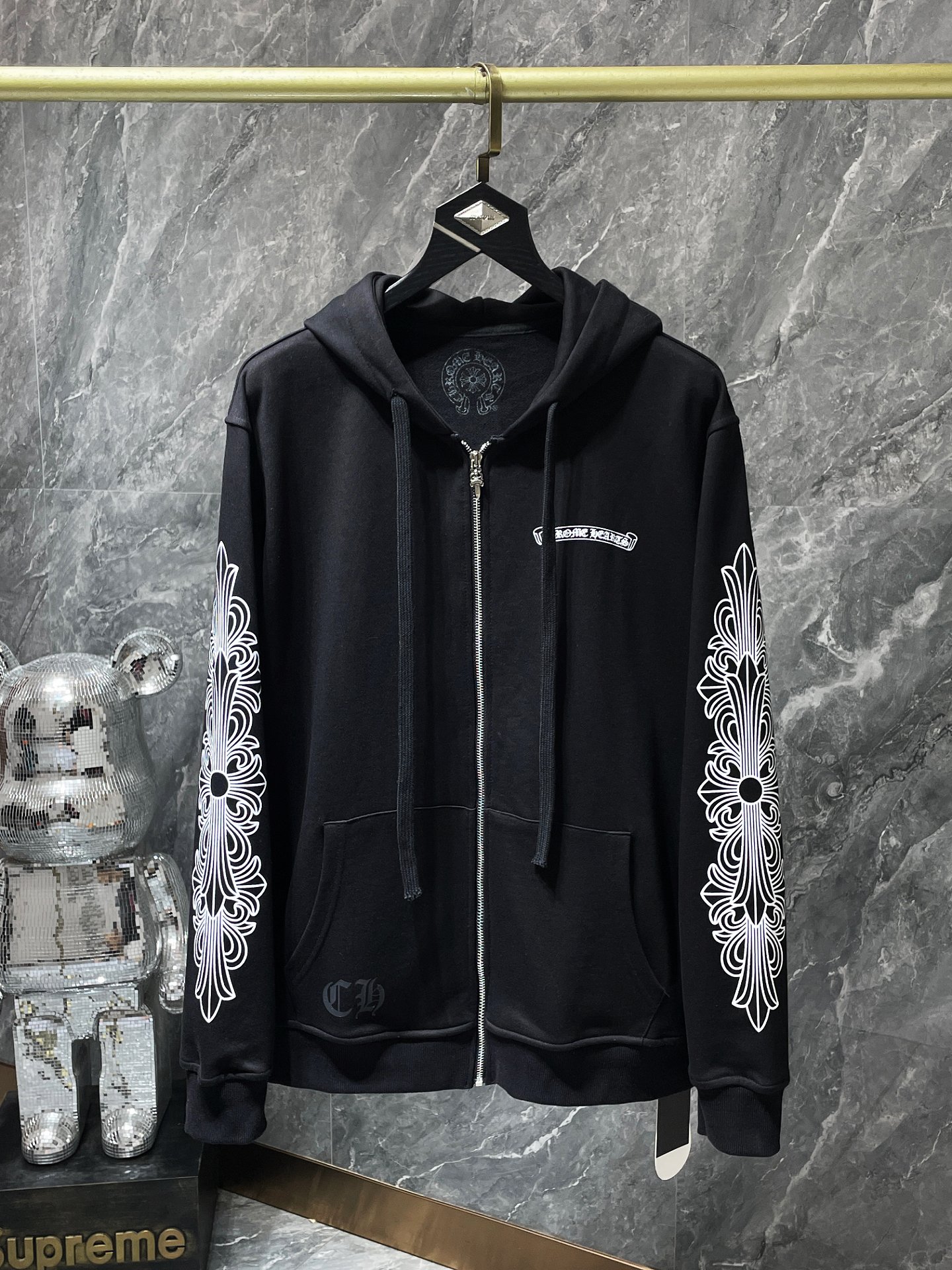 99_Chrome Heart hoodie