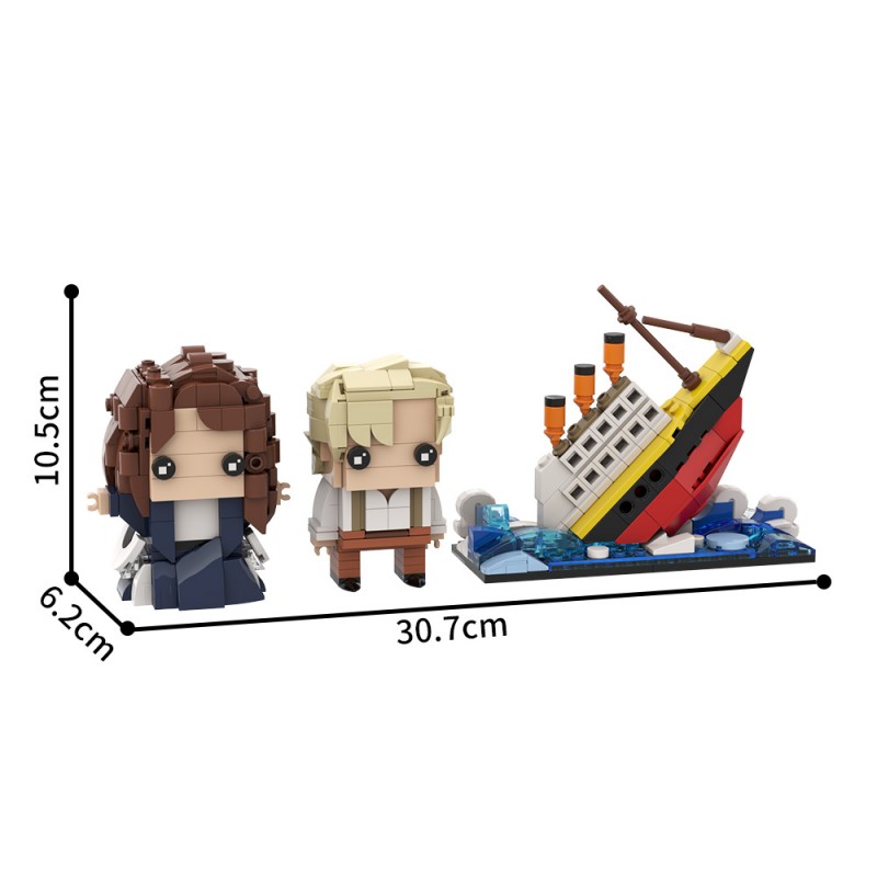 GOBRICKS MOC S1113 Titanic - YWOBB
