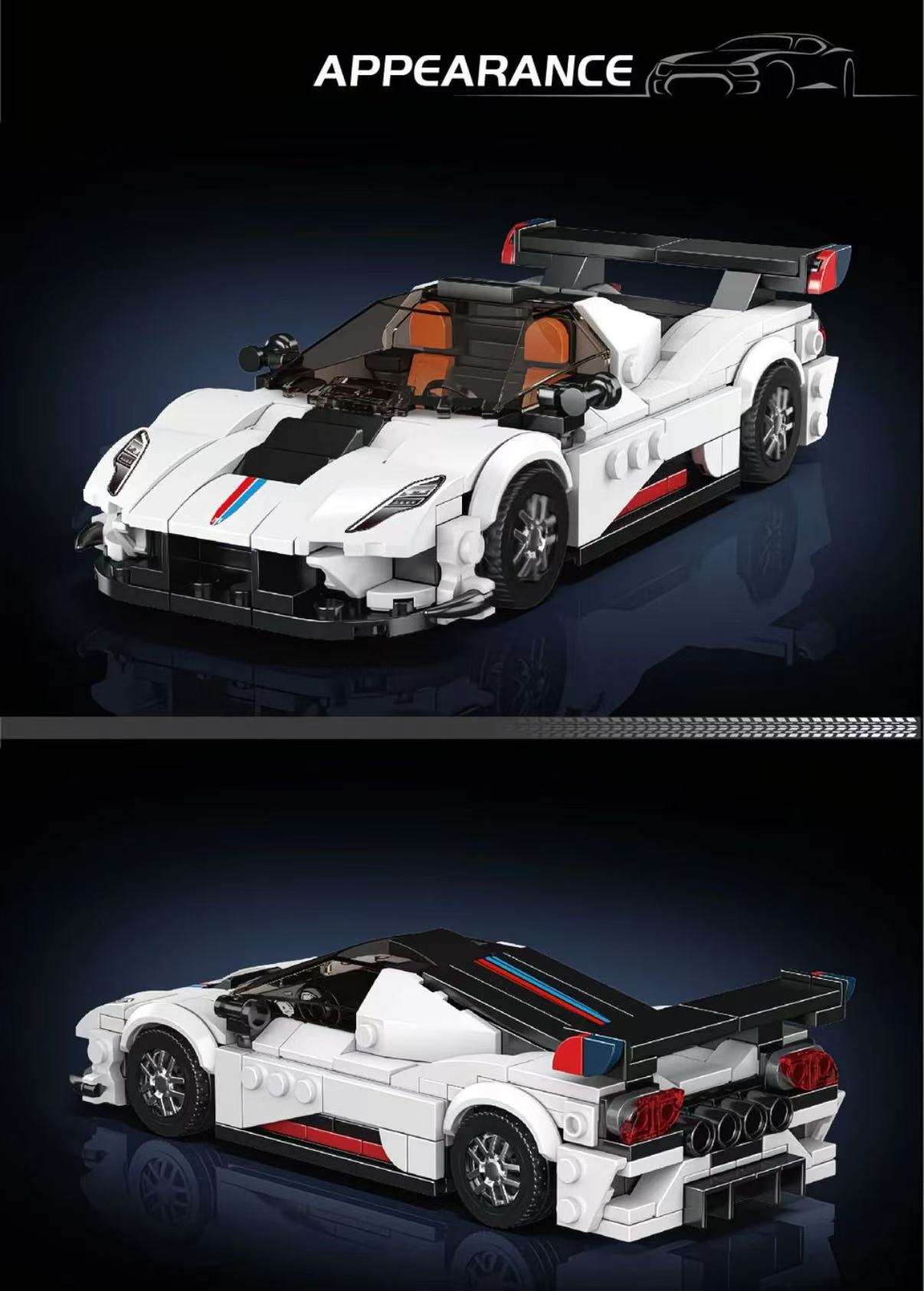 Mould King 27109 Hennessey Venom F5 - YWOBB