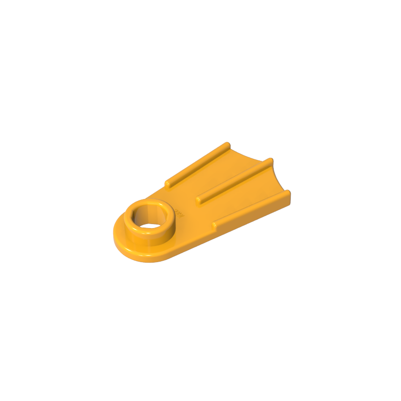 GOBRICKS GDS-90191 Footgear Flipper - YWOBB