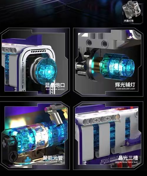 HUIYOYOYI H3001 Sci-Fi Trendy Toy Series Star Galaxy Pistol - YWOBB