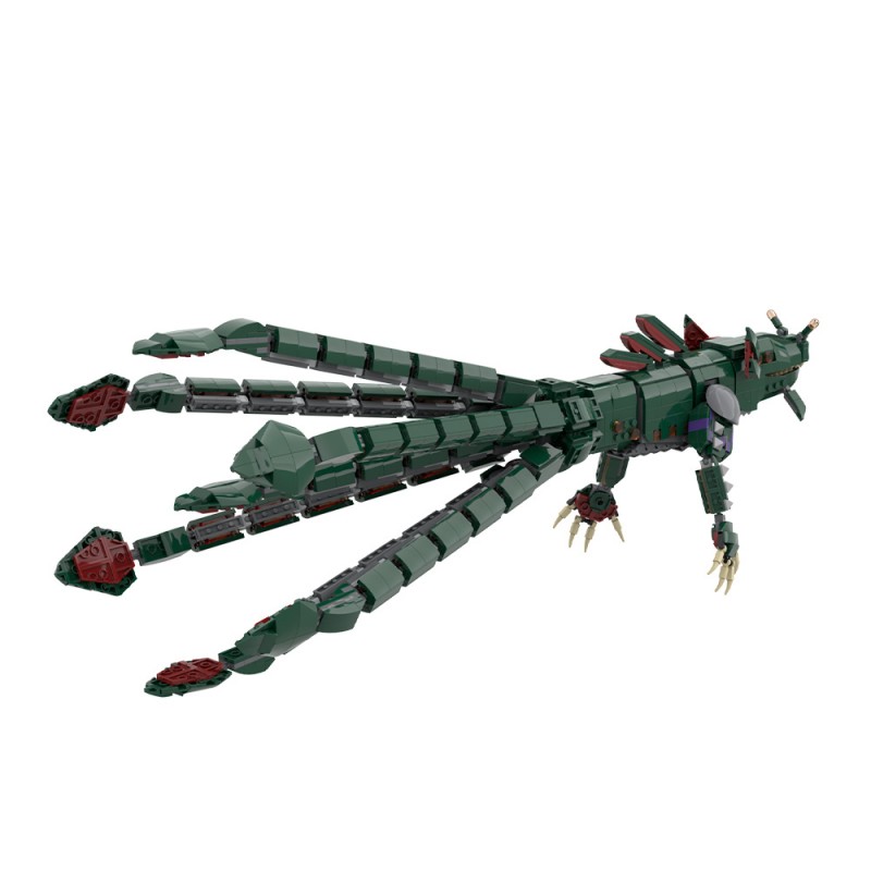 GOBRICKS MOC 232734 Sea Dragon Leviathan (Subnautica) - YWOBB