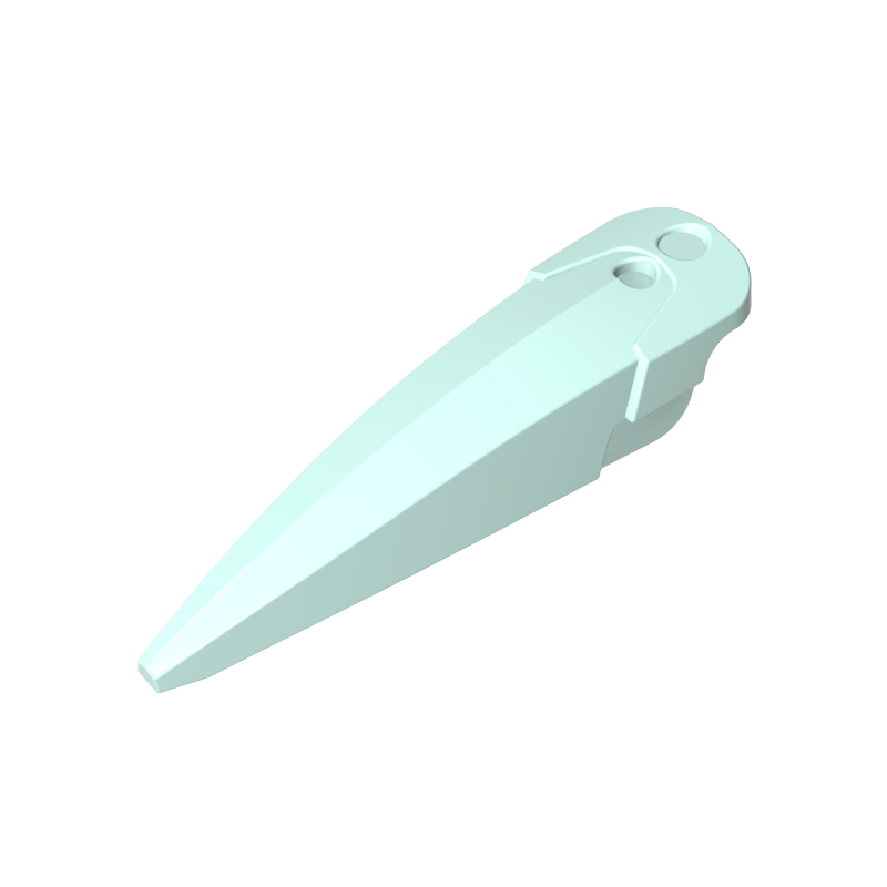 GOBRICKS GDS-90240 Hero Factory Weapon Blade Wide Curved - YWOBB