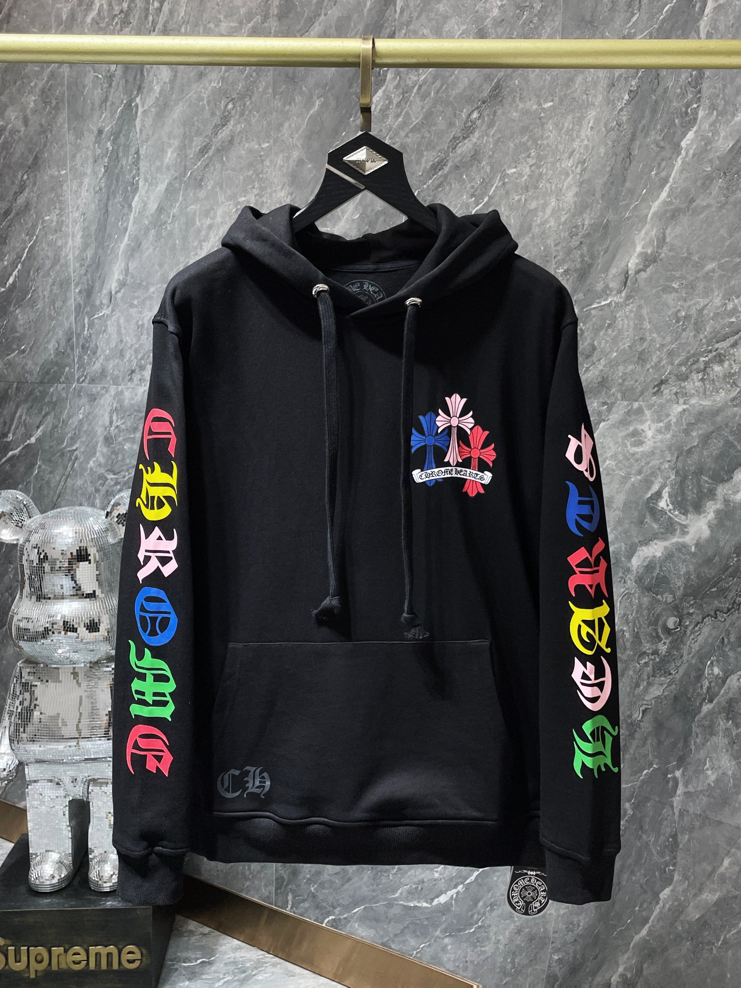 75_Chrome Heart hoodie